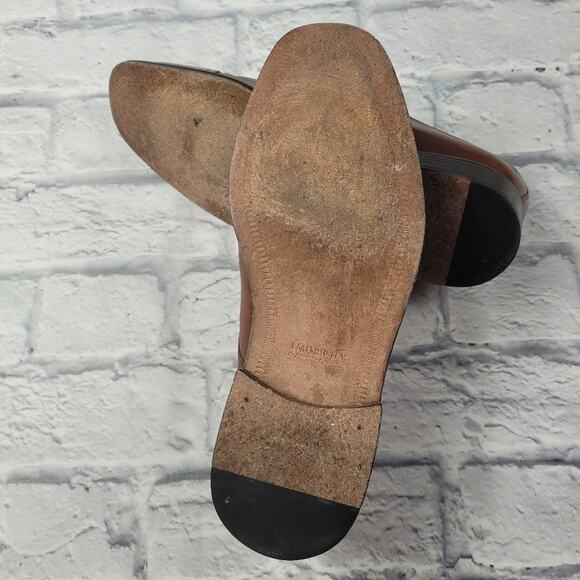 J. Murphy by Johnston & Murphy Brown Distressed Cap Toe Oxford 59 11056 size 10M - Picture 13 of 16